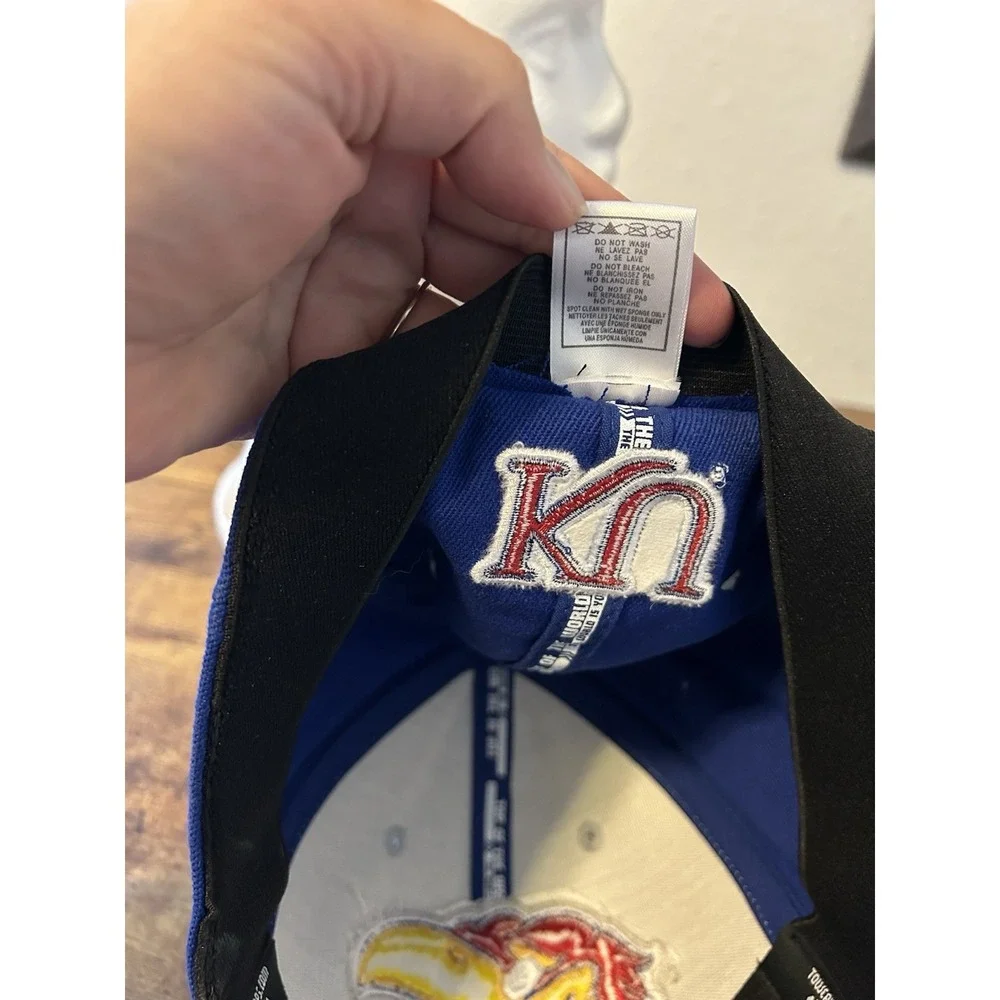 New University Of Kansas Jayhawks Top of the World Snapback Hat Cap Embroidered